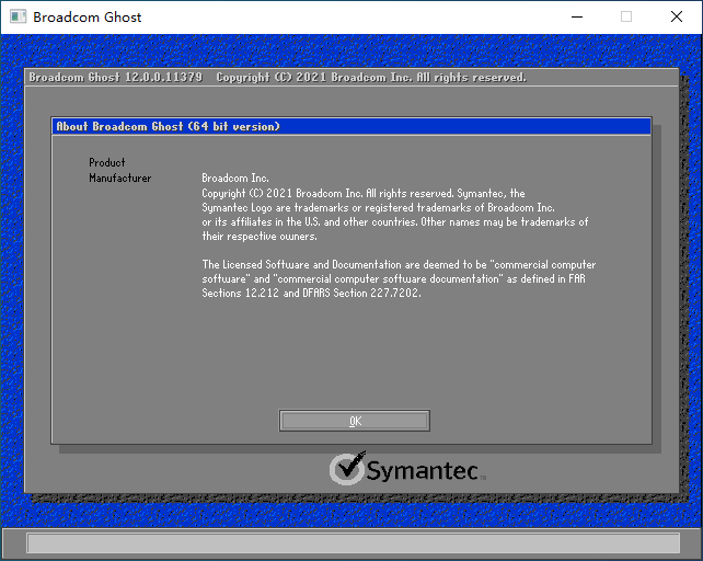 Symantec Ghost/Ghostexp 12.0.0